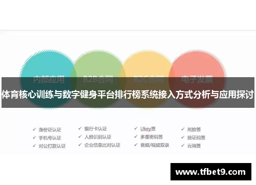 体育核心训练与数字健身平台排行榜系统接入方式分析与应用探讨